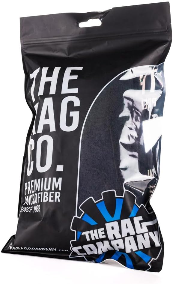 The Rag Company - Sport & Workout Towel - Gym, Exercise, Fitness, Spa, Ultra Soft, Super Absorbent, Fast Drying Premium Microfiber, 320gsm, 16in x 27in, Midnight (3-Pack)