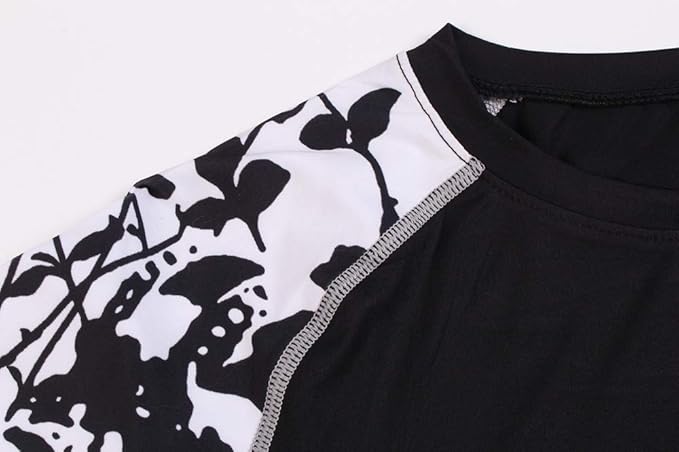 Men's Soft Fit Long Sleeve Workout Rashguard Cool Dry Compression Fitness Shirt