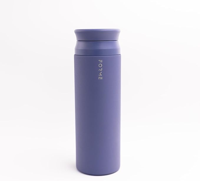 FORME - Shaker, 700ml Stainless Steel Protein Shaker, Double Walled Vacuum Insulated, Cold and Hot Drinks, Silent & Leak Proof, Fits Most Cup Holders (Slate Blue)