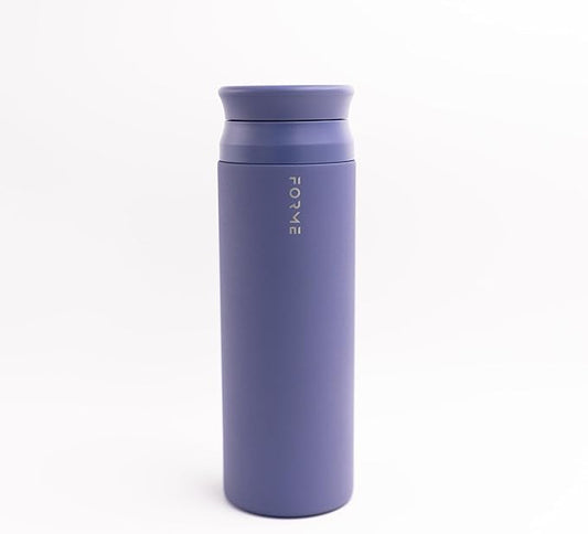 FORME - Shaker, 700ml Stainless Steel Protein Shaker, Double Walled Vacuum Insulated, Cold and Hot Drinks, Silent & Leak Proof, Fits Most Cup Holders (Slate Blue)