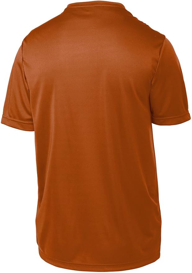 DRIEQUIP Men's Big & Tall Short Sleeve Moisture Wicking Athletic T-Shirts