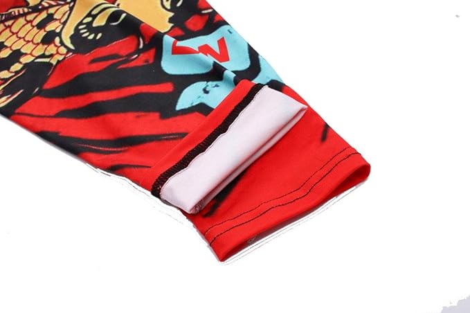 Men's Soft Fit Long Sleeve Workout Rashguard Cool Dry Compression Fitness Shirt