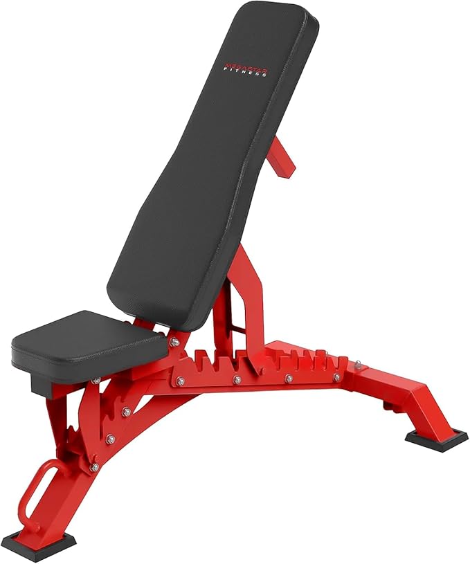Adjustable Weight Bench, 1300lbs Capacity Heavy Duty Workout Bench for Home and Garage Gym, Multi-Position Backrest and Seat Strength Training Bench