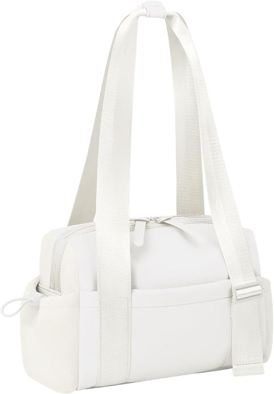 Mini Gym Bag for Women Girls Small Gym Tote Bag with Wet Compartment Waterproof Travel Duffle Bag Cute Workout Sport Bag