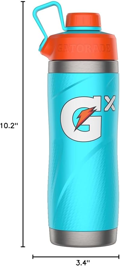 Gatorade Gx Stainless Steel Bottle, 32oz (Pack of 6)