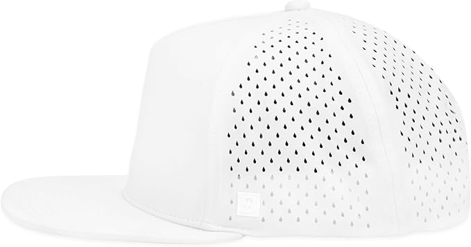 Riverside Snapback Hat | 5 Panel Blank Cap for Men & Women | Breathable & Lightweight | Outdoor | Flat Bill