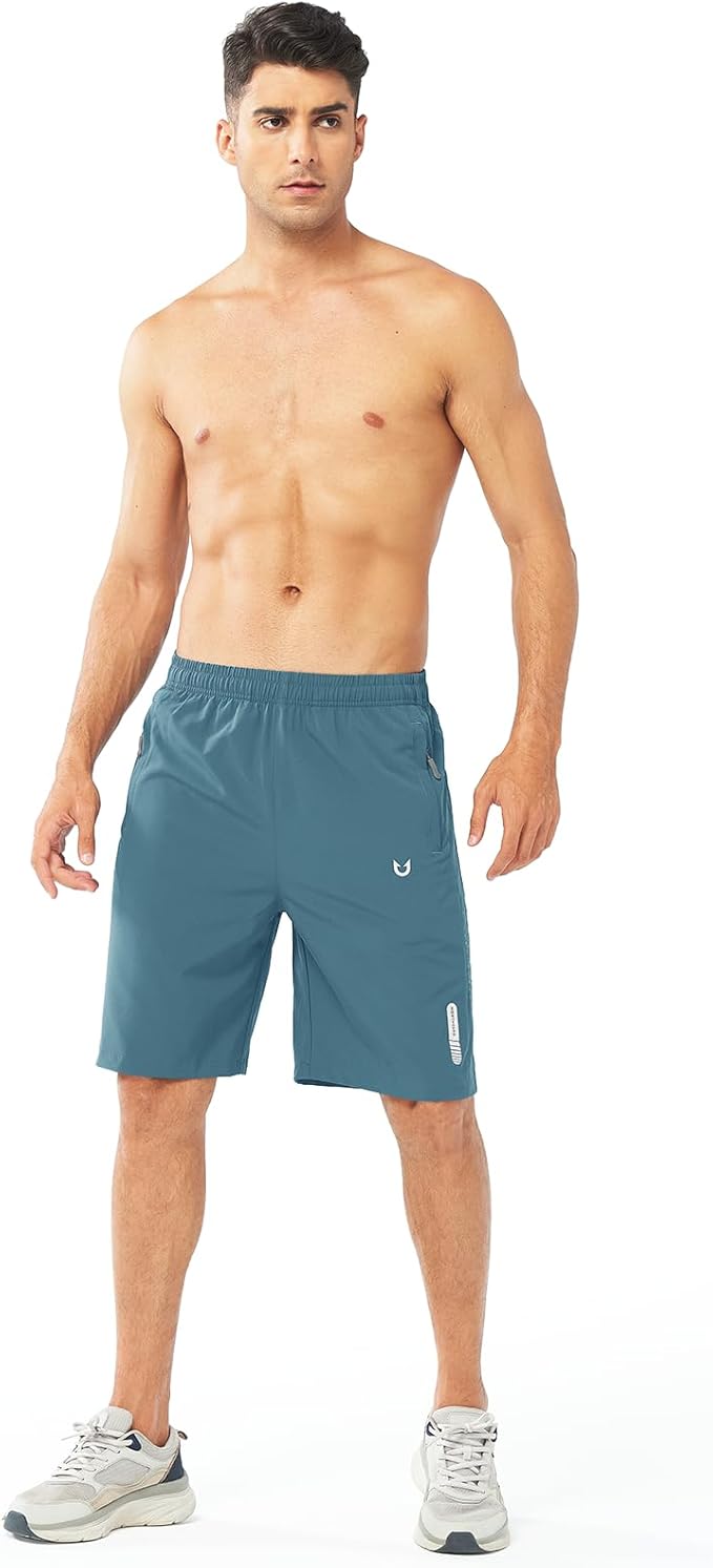 NORTHYARD Men's Athletic Running Shorts Quick Dry Workout Shorts 7"/ 5"/ 9" Lightweight Sports Gym Basketball Tennis Hiking