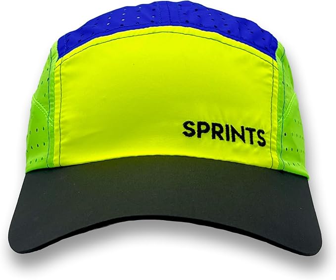 Sprints Race Day Performance HyperG Racing Cap | The Lightweight, Quick Dry, Running, Sport Hat, One Size, Unisex