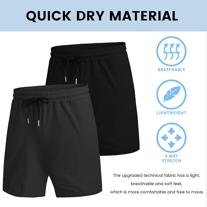 COOFANDY Men's Gym Shorts