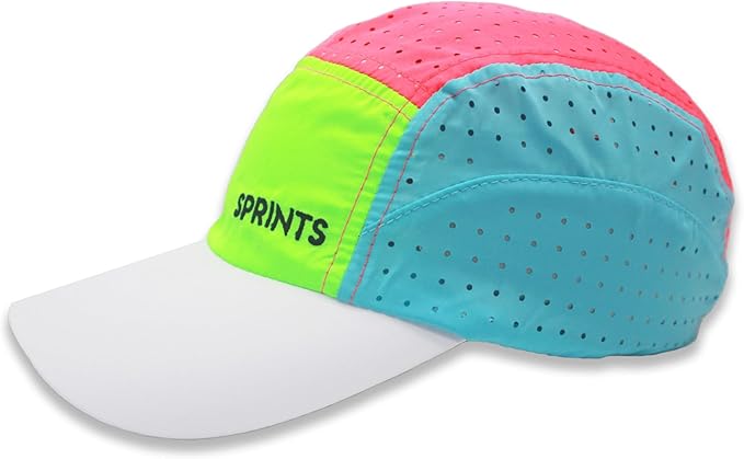 Sprints Race Day Performance HyperG Racing Cap | The Lightweight, Quick Dry, Running, Sport Hat, One Size, Unisex