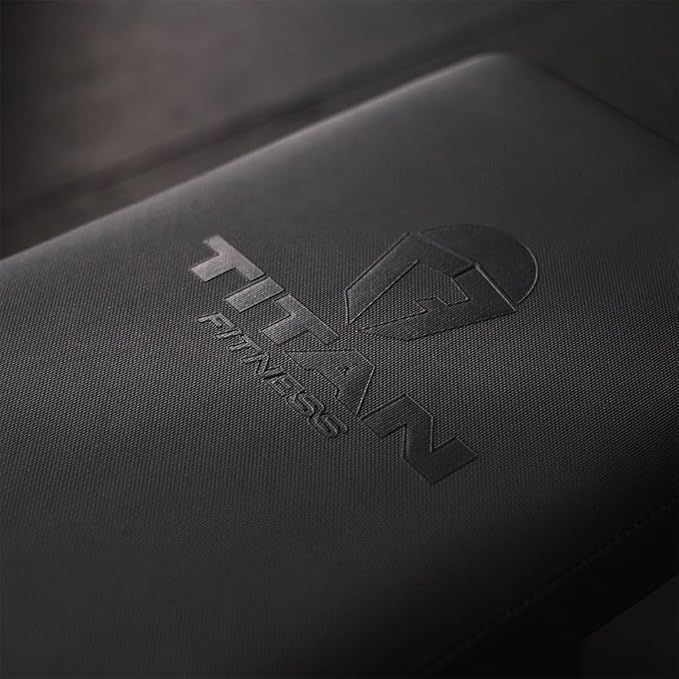 Titan Fitness Performance Series Adjustable Bench, Supports 650 LB Incline, Versatile Utility Bench for Home Gym Weightlifting,Strength Training, Flat, Incline, Upright Positions