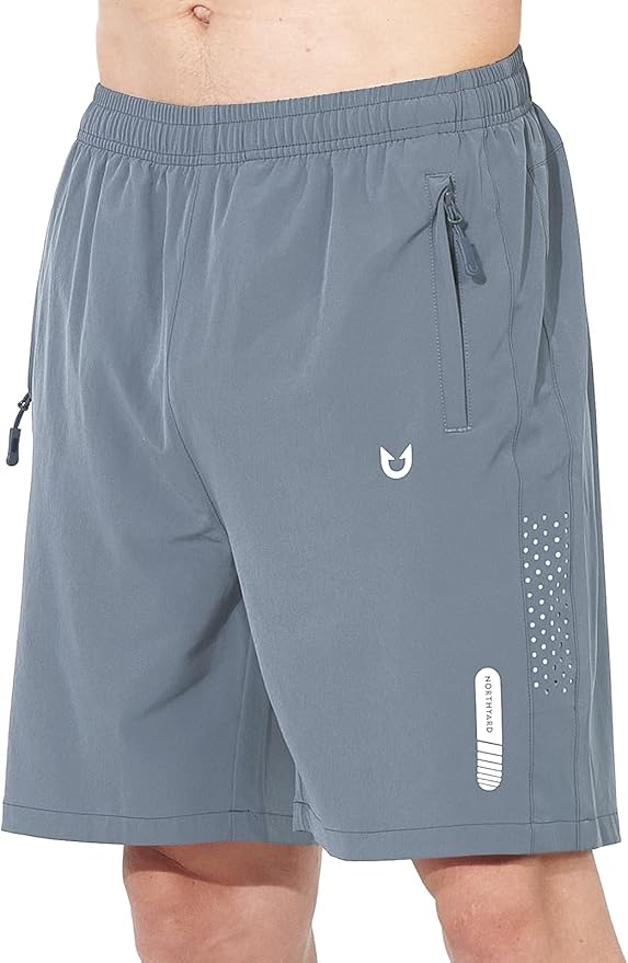 NORTHYARD Men's Athletic Running Shorts Quick Dry Workout Shorts 7"/ 5"/ 9" Lightweight Sports Gym Basketball Tennis Hiking
