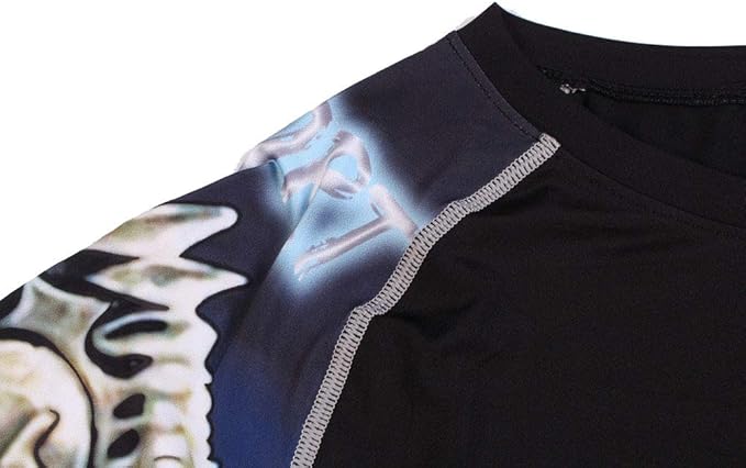 Men's Soft Fit Long Sleeve Workout Rashguard Cool Dry Compression Fitness Shirt