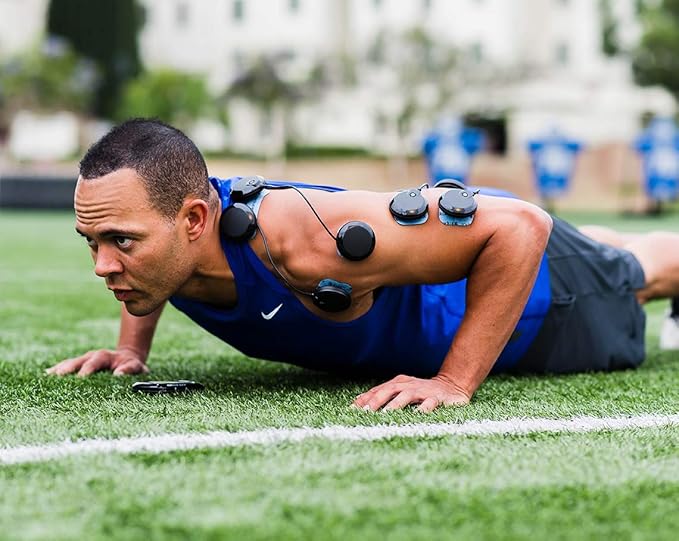 Compex Wireless USA 2.0 Muscle Stimulator w/ TENS Bundle Kit: Muscle Stimulation Machine, with Snap Electrodes,Programs, Wireless PODs etc, Black