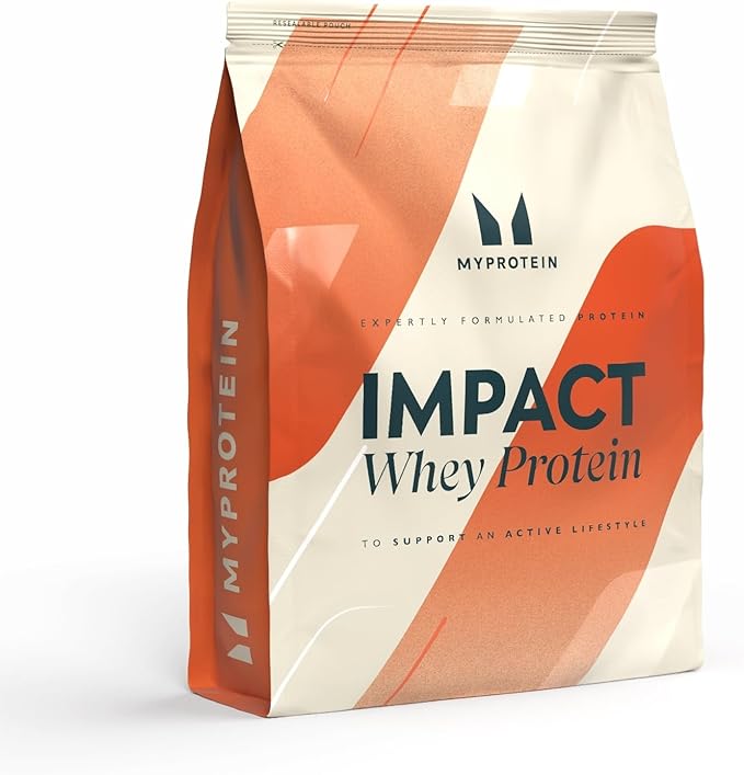 Myprotein Impact Whey Protein Powder, 2.2 Lbs (32 Servings) Vanilla Ice Cream, 22g Protein & 5g BCAA Per Serving, Protein Shake for Superior Performance, Muscle Strength & Recovery, Gluten Free