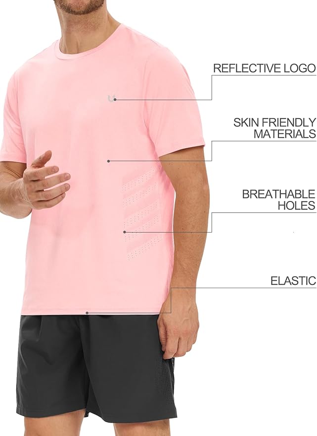 NORTHYARD Breathable 2.0™ Men's Athletic Workout T-Shirt