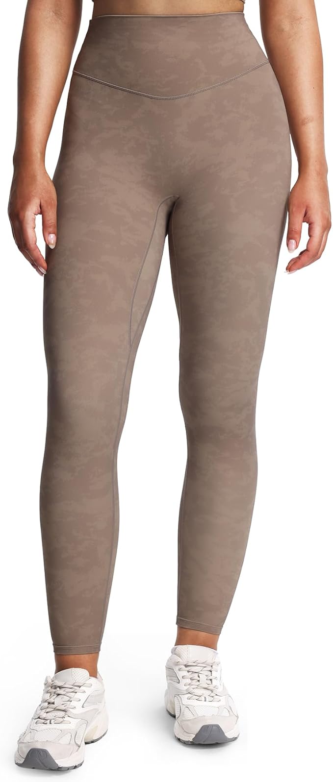 Aoxjox High Waisted Workout Leggings for Women Tummy Control Buttery Soft Yoga Metamorph Deep V Pants 26"