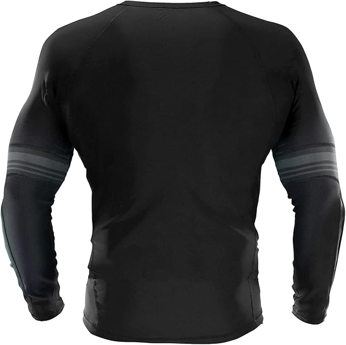 Sanabul Core Long Sleeve Jiu Jitsu Rash Guard MMA BJJ Wrestling Shirt Grappling