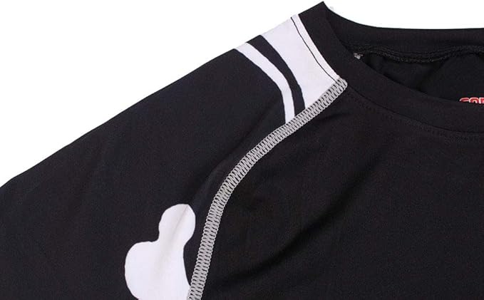 Men's Soft Fit Long Sleeve Workout Rashguard Cool Dry Compression Fitness Shirt