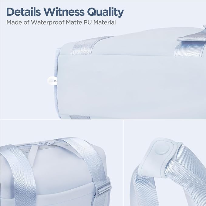 Mini Gym Bag for Women Girls Small Gym Tote Bag with Wet Compartment Waterproof Travel Duffle Bag Cute Workout Sport Bag