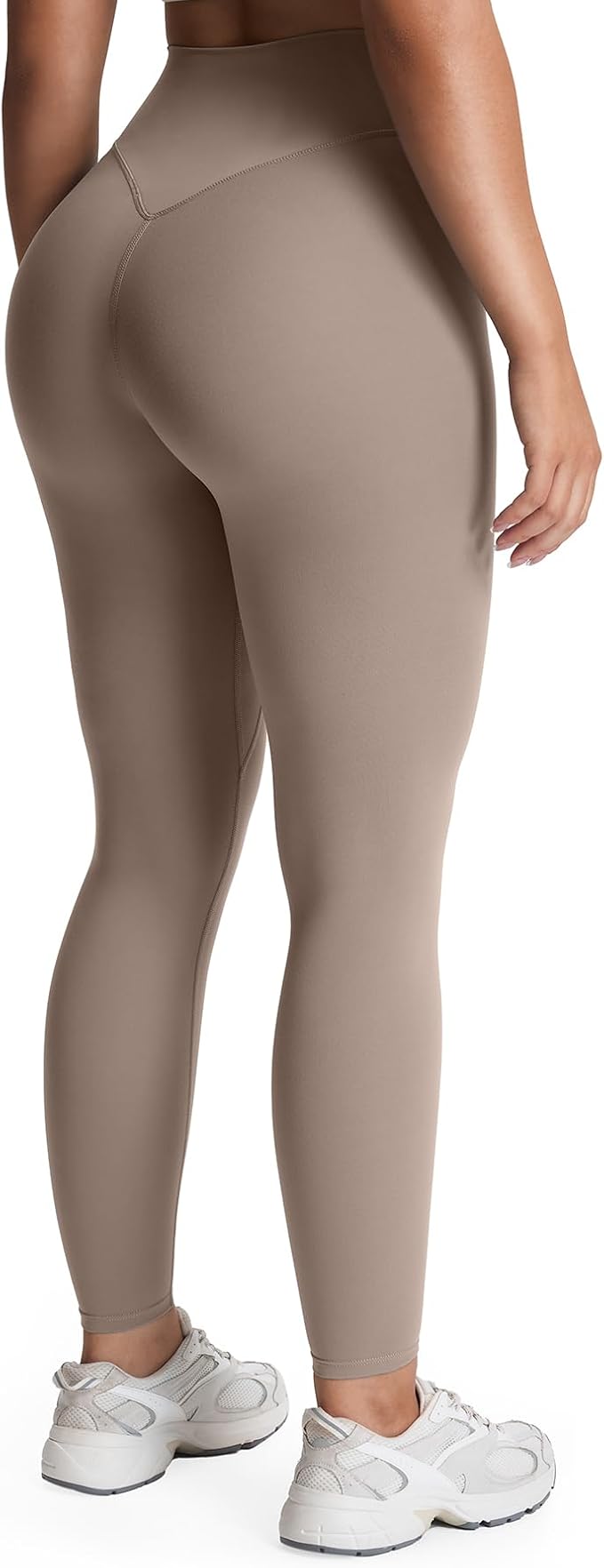 Aoxjox High Waisted Workout Leggings for Women Tummy Control Buttery Soft Yoga Metamorph Deep V Pants 26"