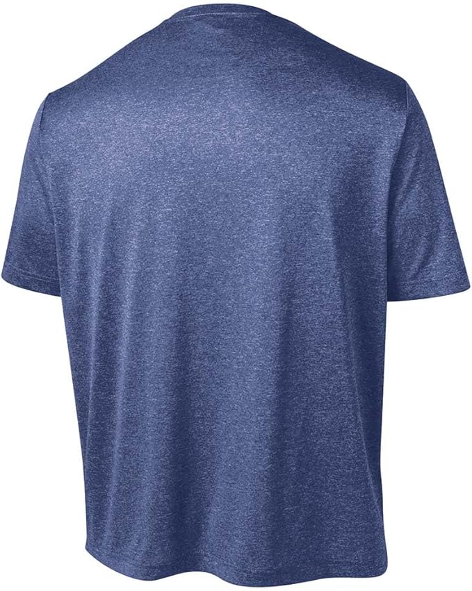 DRIEQUIP Men's Big & Tall Short Sleeve Moisture Wicking Athletic T-Shirts