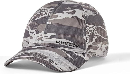 MISSION Cooling UPF Performance Hat - Unisex One Size Cap for Workouts, Golf & Running - Sweat & Water Activated Technology