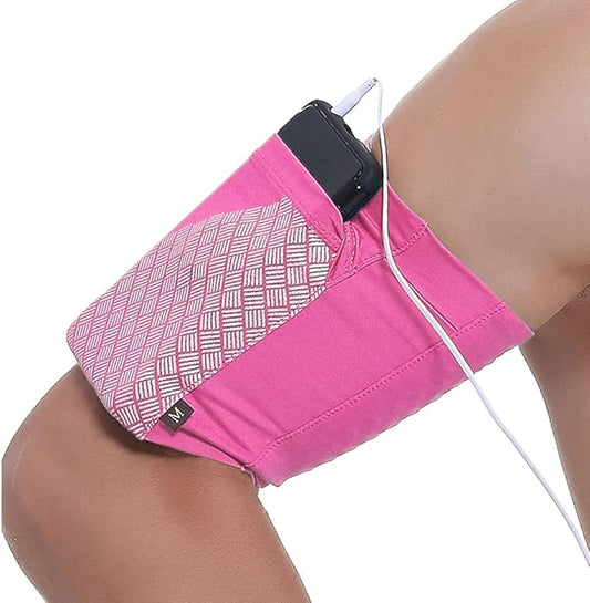 Universal Sports Armband for All Phones. Cell Phone Armband for Running, Fitness and Gym Workouts (iPhone X/8/7/6/Plus,Samsung Galaxy S9/S8/S7/S6/Edge/Plus & LG, More) Pink, X-Large