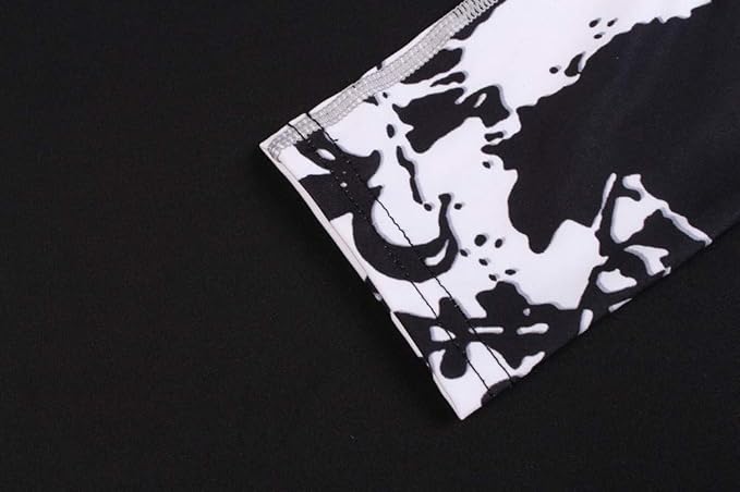 Men's Soft Fit Long Sleeve Workout Rashguard Cool Dry Compression Fitness Shirt