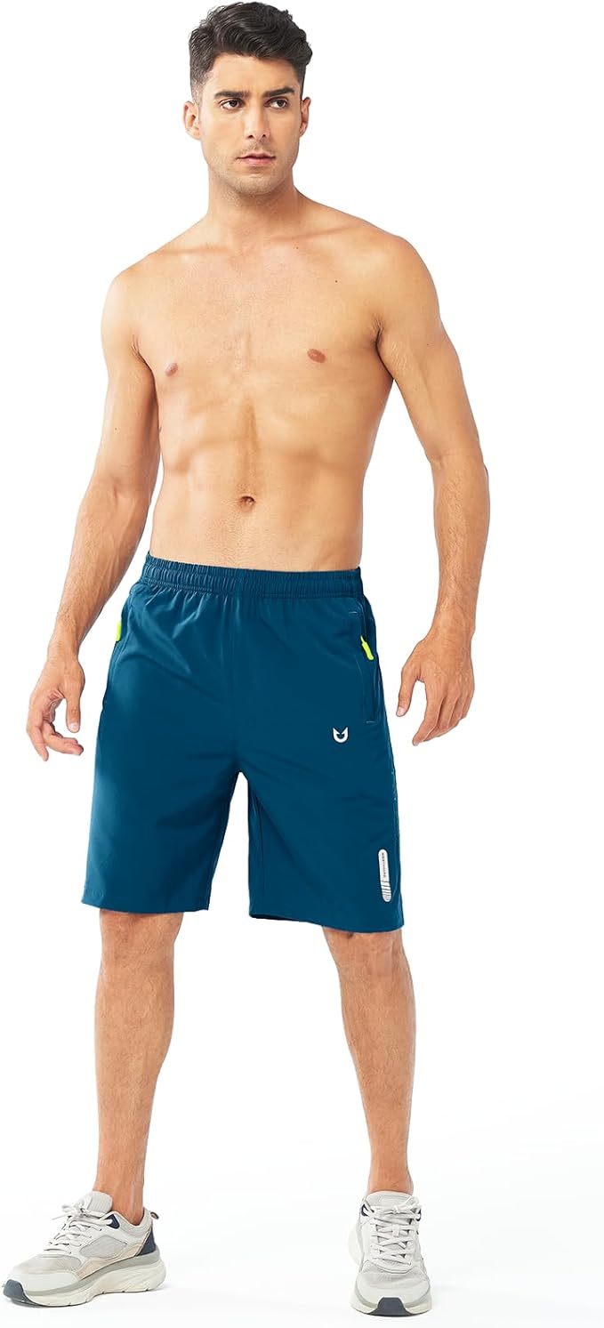 NORTHYARD Men's Athletic Running Shorts Quick Dry Workout Shorts 7"/ 5"/ 9" Lightweight Sports Gym Basketball Tennis Hiking