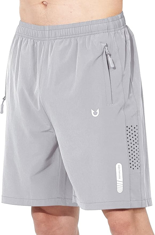 NORTHYARD Men's Athletic Running Shorts Quick Dry Workout Shorts 7"/ 5"/ 9" Lightweight Sports Gym Basketball Tennis Hiking