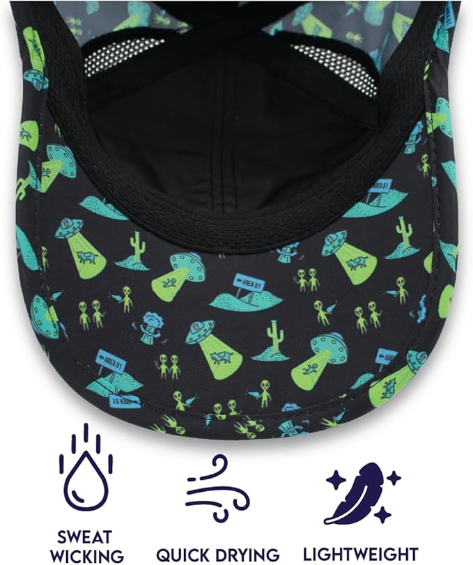 Sprints Race Day Performance HyperG Racing Cap | The Lightweight, Quick Dry, Running, Sport Hat, One Size, Unisex