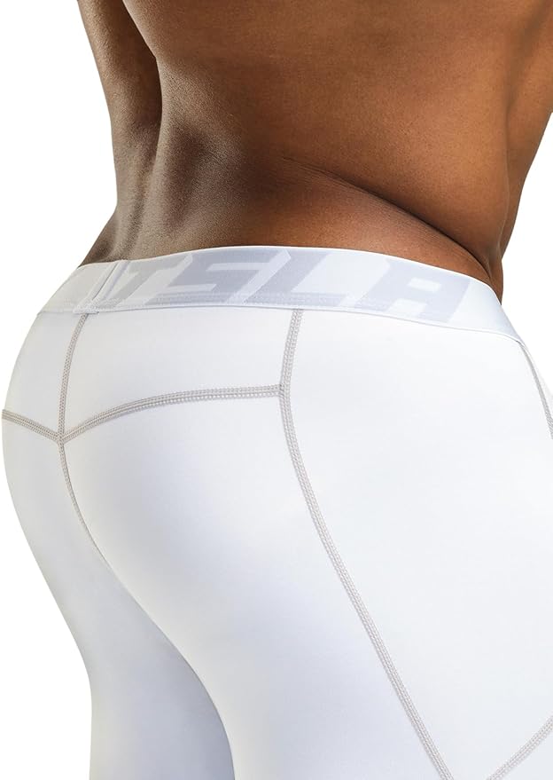 TSLA Men's Thermal Compression Pants, Athletic Sports Leggings & Running Tights, Wintergear Base Layer Bottoms