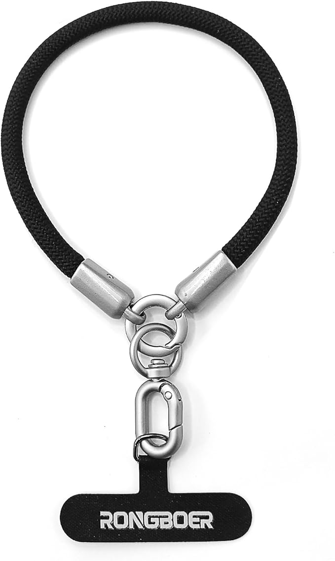 Premium Phone Lanyard for iPhone&Android-Stylish Unisex Wrist Strap with Alloy Metal Hook&Reinforced Polyester-R14