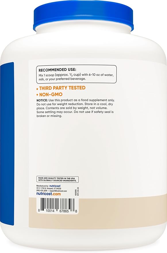 Nutricost Whey Protein Isolate (Cookies N Cream) 5LBS