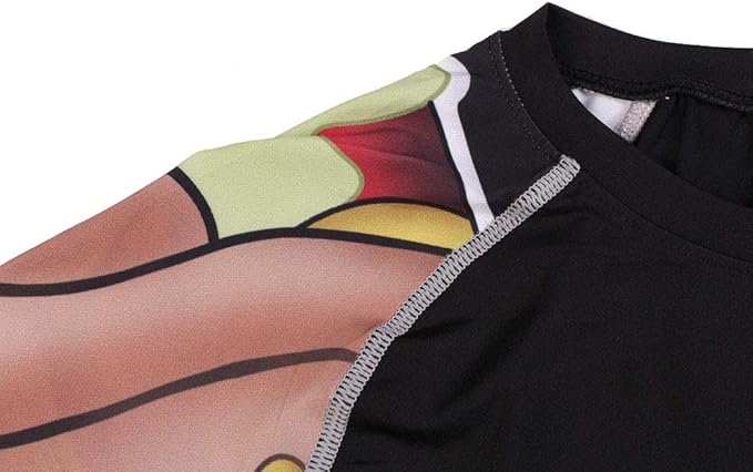 Men's Soft Fit Long Sleeve Workout Rashguard Cool Dry Compression Fitness Shirt