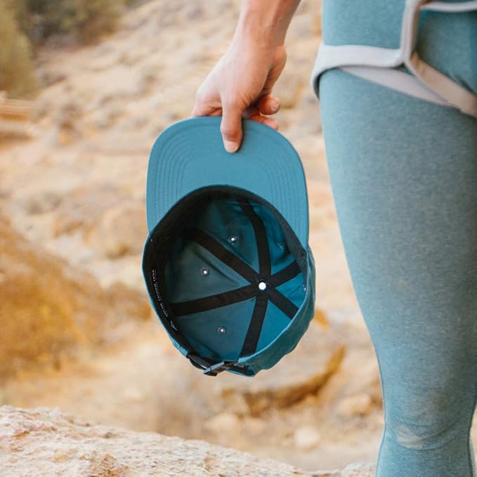 Tillak COHO Six Panel Hat, Kodra Nylon 6 Panel Cap with Snap Closure