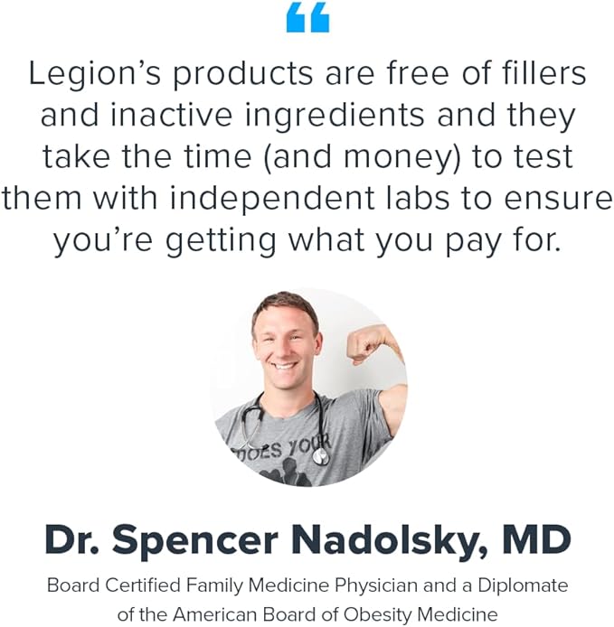LEGION Whey+ Protein Whey Isolate from Grass Fed Cows - Whey Protein Isolate Powder Low Calorie, Non-GMO, Sugar Free, Lactose and Gluten Free, All Natural Protein Powder 30 Servings (Cookie Butter)