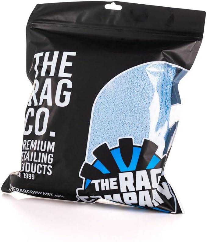 The Rag Company - Sport & Workout Towel - Gym, Exercise, Fitness, Spa, Ultra Soft, Super Absorbent, Fast Drying Premium Microfiber, 320gsm, 16in x 27in (3-Pack) (Light Blue)