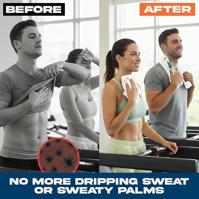 ARMORAY Sweat Absorbing Towel Handkerchief – Quick-Dry Microfiber Gym Towels for Face, Hands & Body – Workout Towel for Men, Sport Rag, Perfect for Tennis, Pickleball & Sauna Use by Women