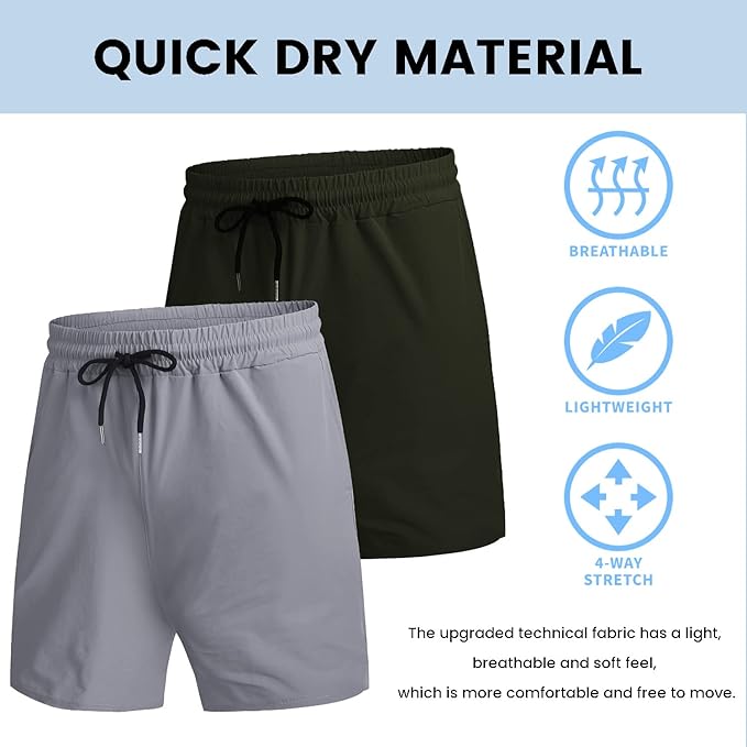 COOFANDY Men's Gym Shorts