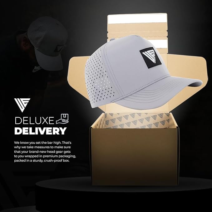 Urban Effort Hydro Performance Hat-Water-Resistant Baseball Cap-Men and Women-Great Snapback for Golf, Adventure,Lake,Workout