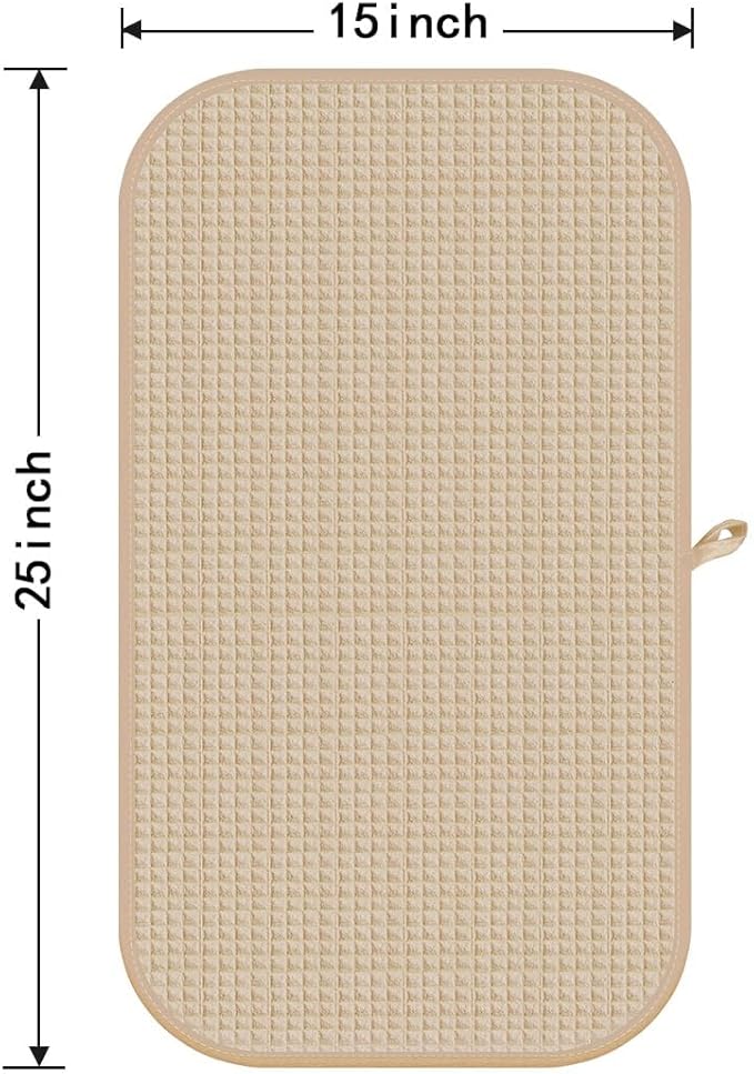 HOMEXCEL 4 Pack Gym Towels, Microfiber Yoga Towels for Bathroom, Ultra Soft, Highly Absorbent and Quick Dry Towel for Gym, Shower, Fitness, Spa 15 x 25 Inch