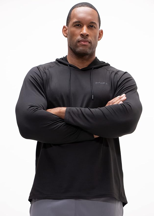 DEVOPS 2 Pack Men's Thermal Turtle Mock Neck Shirts, Compression Long Sleeve Tops and Hoodies