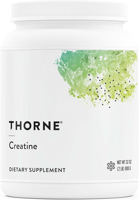 THORNE Creatine - Micronized Creatine Monohydrate Powder - Support for Muscles & Cognitive Function* - for Women & Men - Unflavored - NSF Certified for Sport - 5 g per Serving - 180 Servings