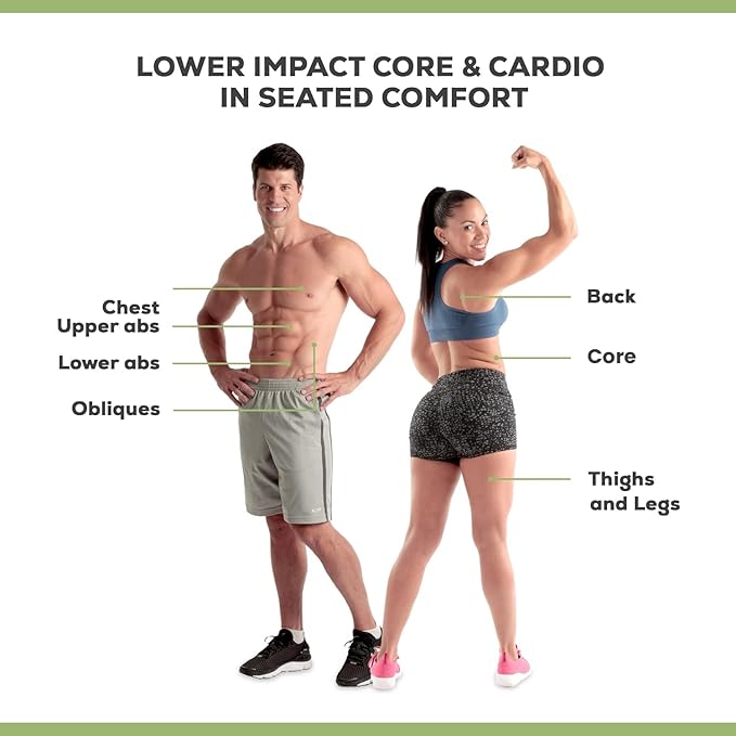 AB Doer 360 - Ab Fitness Machine System Provides An Abdonimal And Muscle Activating Workout with Aerobics to Burn Calories and Workout