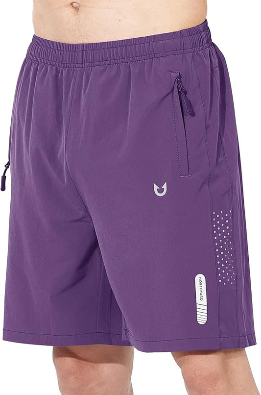 NORTHYARD Men's Athletic Running Shorts Quick Dry Workout Shorts 7"/ 5"/ 9" Lightweight Sports Gym Basketball Tennis Hiking