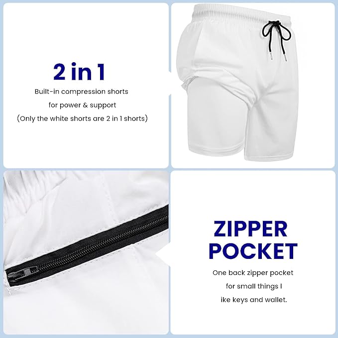 COOFANDY Men's Gym Shorts