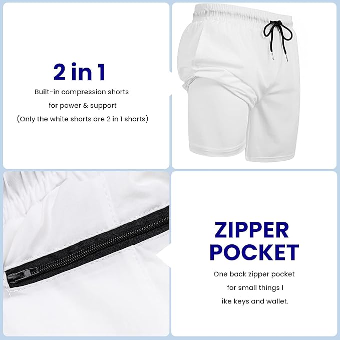 COOFANDY Men's Gym Shorts