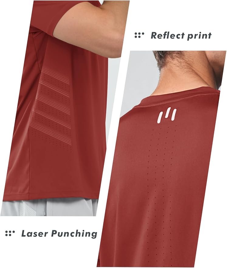 NORTHYARD Breathable 2.0™ Men's Athletic Workout T-Shirt